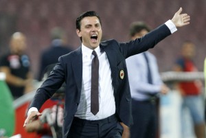NAPOLI MILAN SERIE A TIM 27-08-2016 NELLA FOTO: VINCENZO MONTELLA FOTO MOSCA- AG.LIVERANI